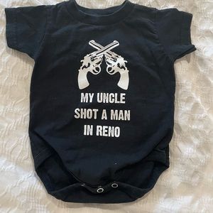 Rudechix baby onesie